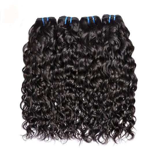 Hair Extensions and Wigs
Brazilian Water Wave Bundles 100% Real Human Hair Bundles 1/3 Pcs/Lot Remy Hair Water Wave Hair For Black Women Natural Color 1b