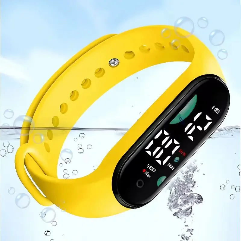 Women Watch Sports Watch Electronic LED Digital Wristwatch for Women  Fashion Casual Simple Silicone Touch Waterproof Bracelet Clock