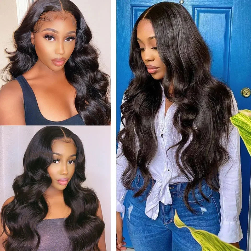 Hair Extensions and Wigs
Body Wave V Part Wig 100% Raw Human Hair 30 32 34 Inch 250% Peruvian Loose Wavy I Part Human Hair Wigs for Women on Sale