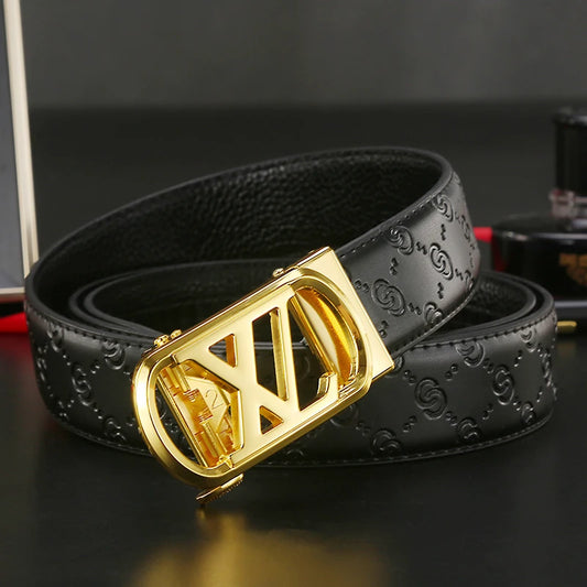 Belts New Men Belts Luxury Famous Genuine Leather Male Belts for Women wide 3.4cm High Quality Designers Brand Buckle Strap jeans