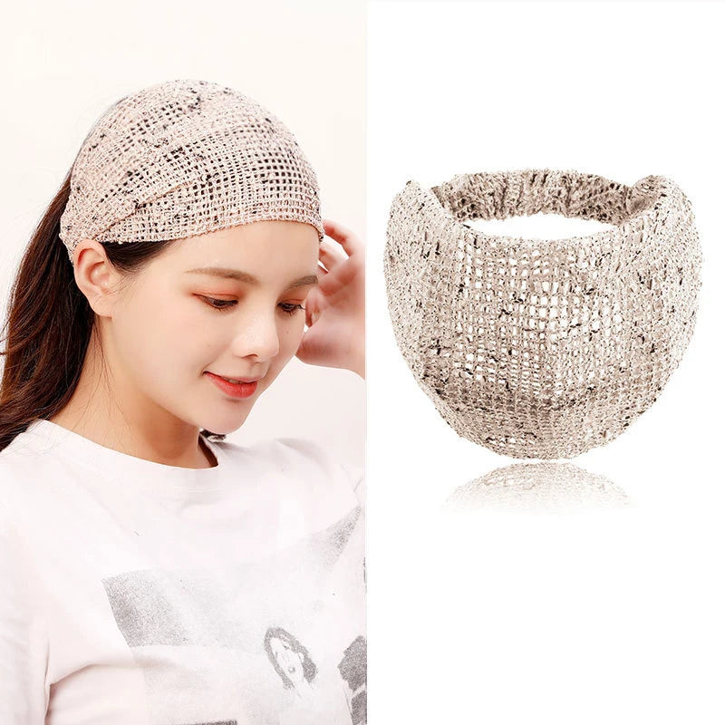 Elegant Look Luxury Elastic Turban For Women Girls Head Wrap Fashion Elastic Sport Hair Bands Fabric Female Headwear Hair Accessories