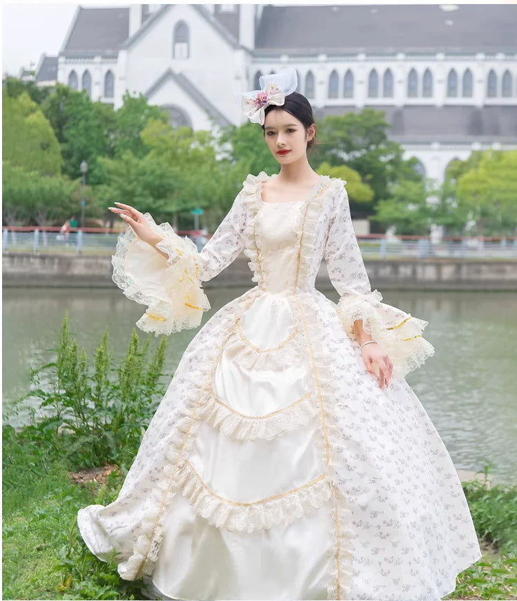 European Clothing
European clothes Medieval Retro Palace Princess Victoria Dress Stage Show Photo