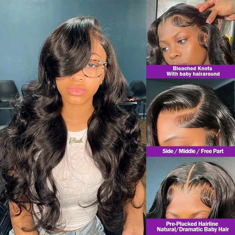 Hair Extensions and Wigs
Body Wave 13x4 13x6 Lace Front Wig Ready To Wear 4x4 6x4 5x5 Lace Closure Wig Transparent Human Hair Lace Frontal Wig On Sale