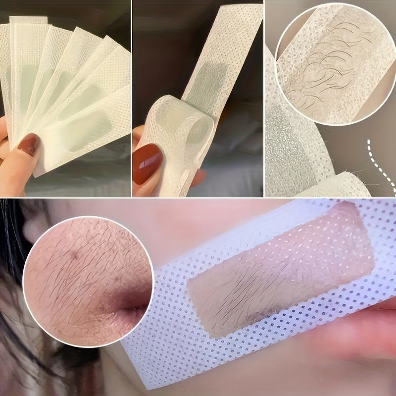 Shave & Hair Removal
10/20/30pcs Hair Removal Wax Strip, Facial Wax Strip With Skin Cleaning Cotton For Face, Eyebrow, Bikini Line Hair Removal