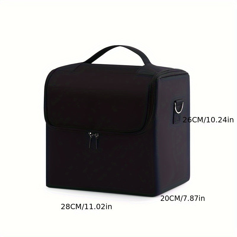 Makeup bags & Storage
Makeup Case Large Makeup Bag Professional Train Case 41.91 Cm Travel Cosmetic Organizer Brush Holder Waterproof Makeup Artist Storage Box