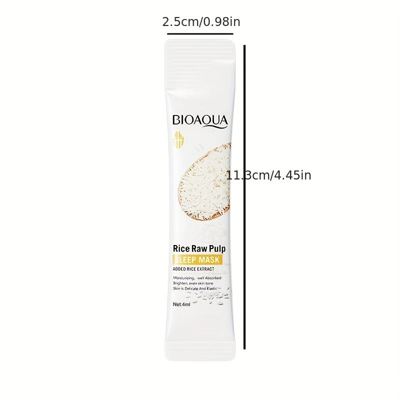 Facial care
Rice Raw Pulp Face Facial Mask, Moisturizing Cream, Shrink Pores And Tightening Skin, Nourishing And Hydrating With Rice Extract, For All Skin Types Travel Essential