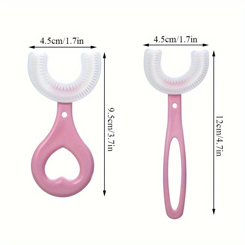 Oral Care
U-shaped Toothbrush, Soft Bristled Silicone Cleaning Brushing Tool, Oral Teeth Cleaning