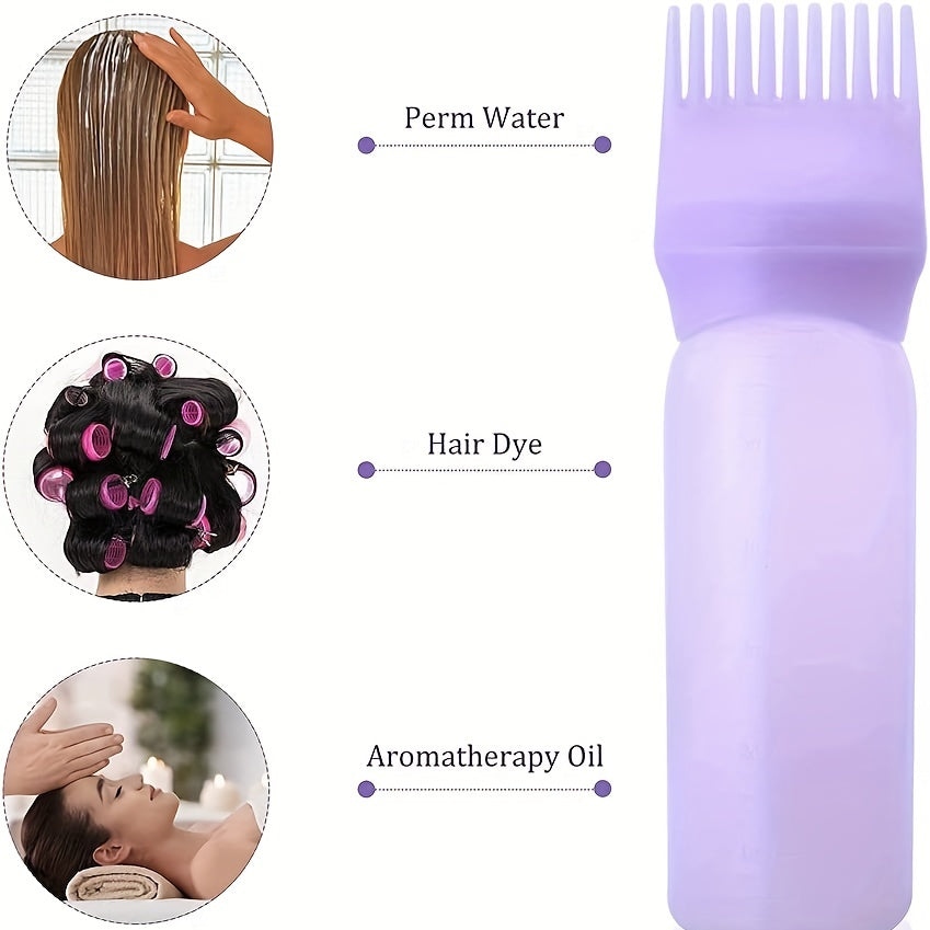 Hair Care
120ml Hair Dyeing Bottle with Comb Shampoo and Applicator Tool - Easy and Precise Hair Color Application