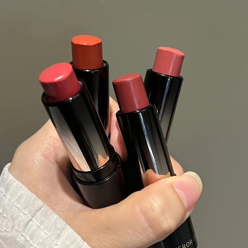 Makeup Lipstick Red Brown Lipstick, Non-fading Non-stick Cup, Waterproof Moisturizing Dewy Finish Lip Gloss, Valentine's Day Gift