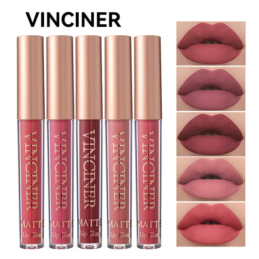 Makeup 12 colors Matte Velvet Lip Glaze - Long Lasting, Waterproof, Non-Sticky, Smudge Proof Liquid Lipstick Valentine's Day Gifts