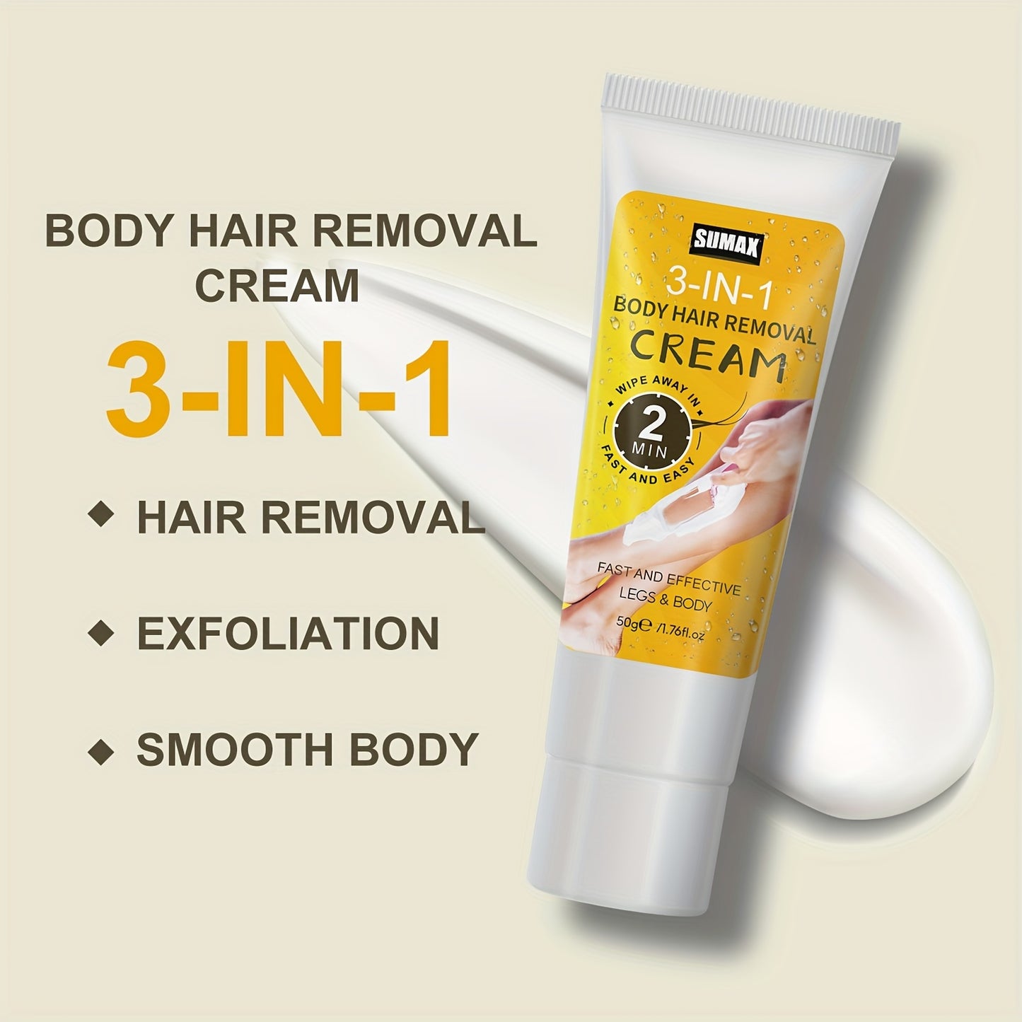 Shave & Hair Removal
Hair Removal Cream, Painless Hair Removal For Whole Body, Used For Hair Removal In The Body, Armpits, Mustaches, And Private Areas, Gentle Formula