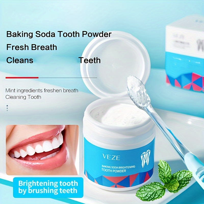 Oral Care
1pc 50g Baking Soda Teeth Powder, Tooth Deep Cleaning Powder, Breath Freshener, Tooth Cleaning Powder For Daily Life