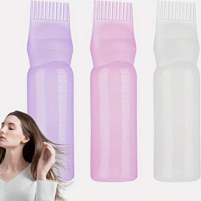 Hair Care
120ml Hair Dyeing Bottle with Comb Shampoo and Applicator Tool - Easy and Precise Hair Color Application