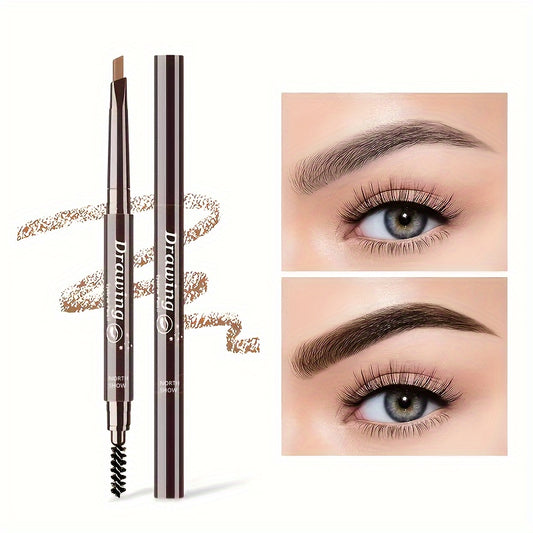 Makeup Eyebrow Pencil, Eyebrow Tint Natural Long Lasting Eyebrow Paint Tattoo, Waterproof Smudge Proof Eyebrow Stick