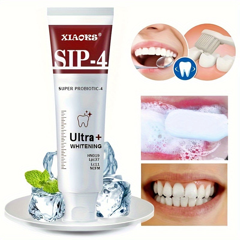 Oral Care
Probiotic Whitening Toothpaste, Freshen Breath, Oral Hygiene Clean, With Probiotics For Oral Care, Covering Yellow Teeth, Clean for surface stain for pretty teeth, Non-irritating Whitening Toothpaste