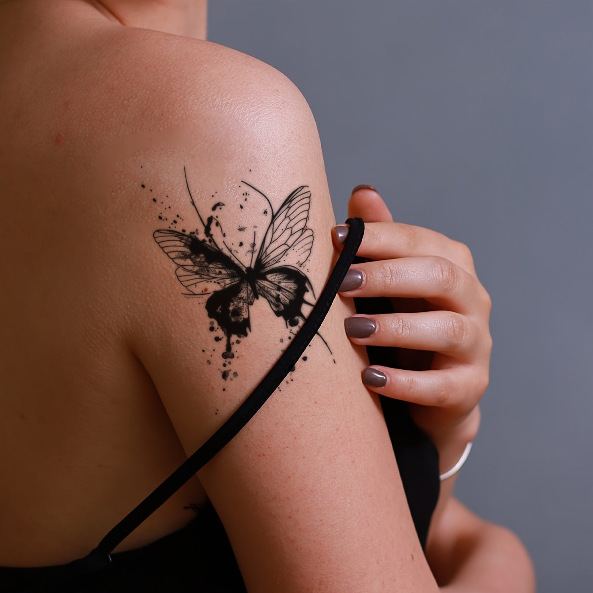 Temporary Tattoos
Waterproof & Sweat-Resistant Temporary Butterfly Tattoo Sticker - Unisex, Fits Arms, Collarbones, Back | Lasts 1-3 Days Tattoos Temporary Waterproof Long Lasting Tattoos Temporary Waterproof