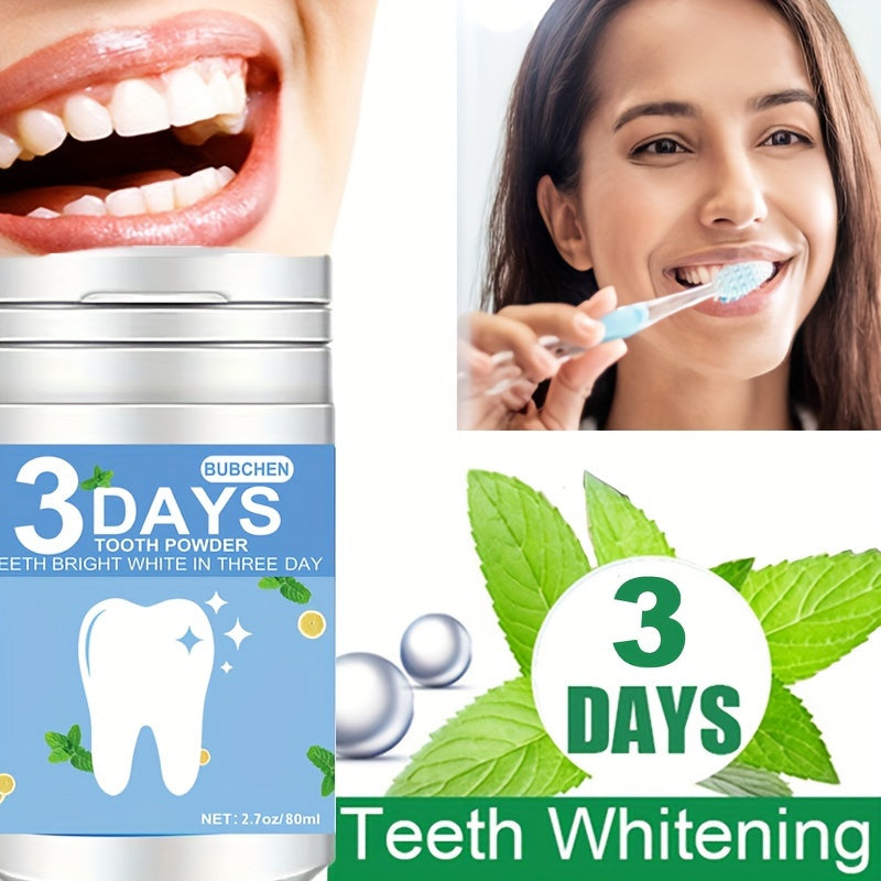 Oral Care
1pc 80ml Pearl Essence Teeth Whitening Powder, Tooth Deep Cleaning Powder, Breath Freshener, Tooth Cleaning Powder For Daily Life