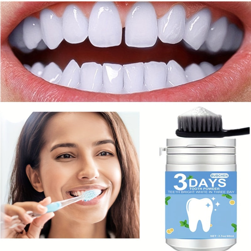 Oral Care
1pc 80ml Pearl Essence Teeth Whitening Powder, Tooth Deep Cleaning Powder, Breath Freshener, Tooth Cleaning Powder For Daily Life