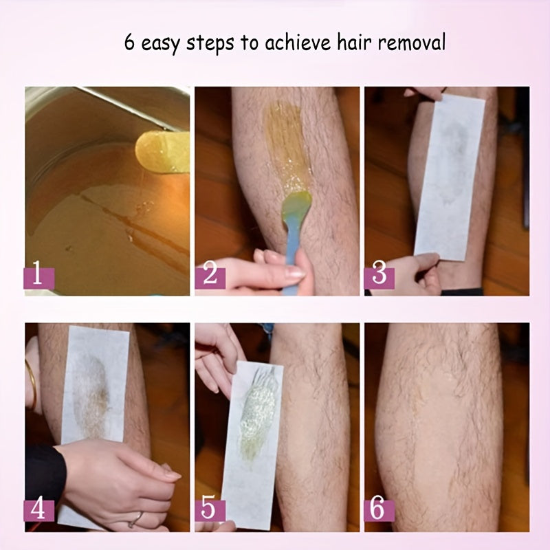 Shave & Hair Removal
50pcs Hair Removal Wax Strips, Disposable Hair Removal Wax Papers, Depilatory Wax Paper Wax Strips