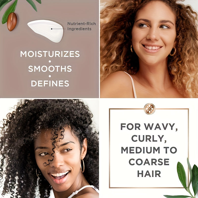 Hair Care
CURL DEFINING CREAM: Moisturizing Curly Elastin Styling Hair Conditioner Cream - Suitable for All Hair Types, Perfect for Dry and Frizzy Hair