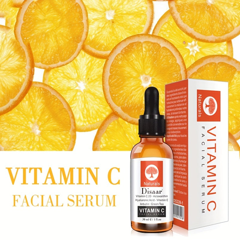 Facial care
30ml Vitamin C Facial Serum, Hydrating Moisturizing Rejuvenating Soft Skin Skin Care Products Original Liquid