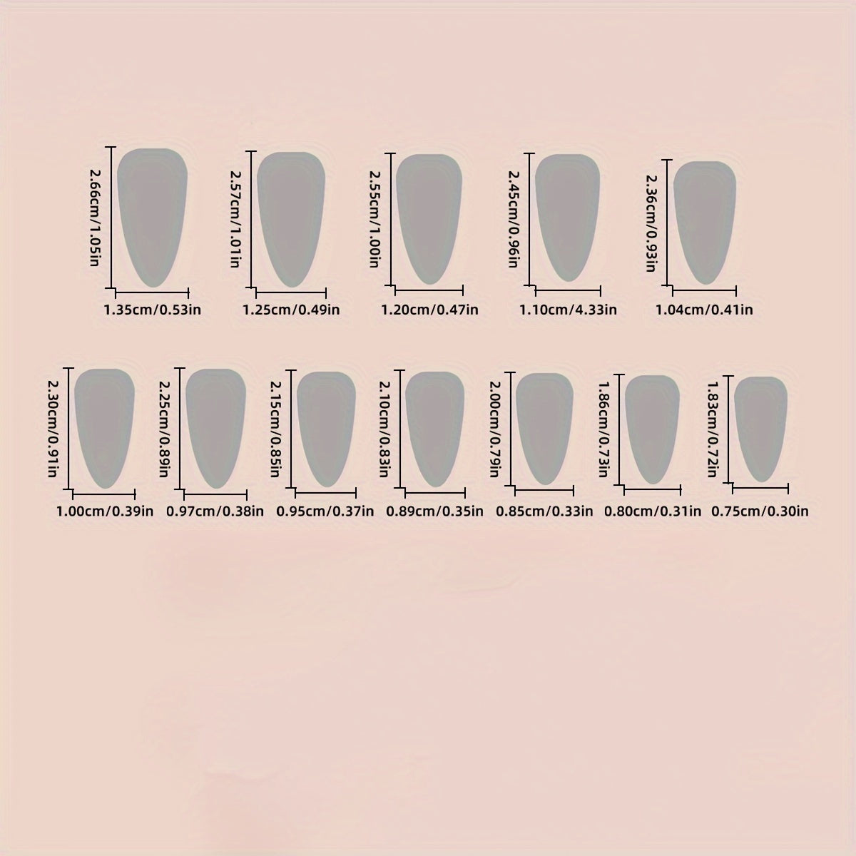 Nails
Medium Almond Press On Nails, French Tip Fake Nails, Full Cover Bowknot False Nails For Women And Girls