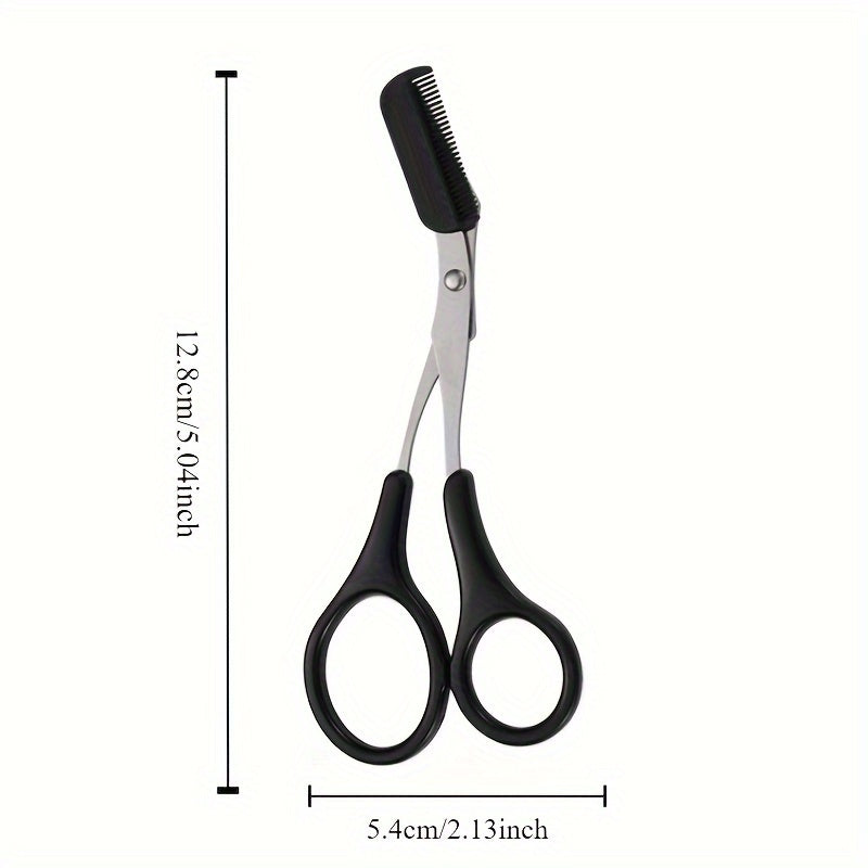 Shave & Hair Removal
Eyebrow Trimmer Scissor With Comb Facial Hair Removal Makeup Tool Grooming Shaping Shaver Cosmetic Accessory