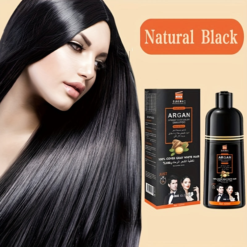 Hair Care
420ml Hair Dye Shampoo With Plant Extracts - Mildly Dyes Hair Without Hurting It - Dyeing For Long-Lasting Color For Women Men