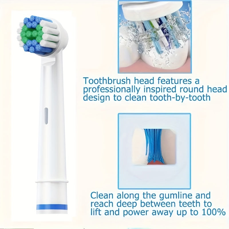 Oral Care
Electronic Toothbrush With 8 Rotating Brush Heads & Travel Case, Round Head Soft Bristle Automatic Toothbrush, Fast Teeth Cleaning father's day gift