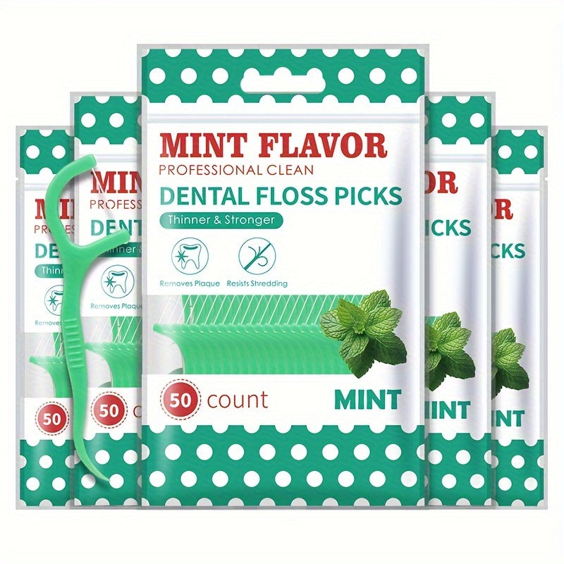 Oral Care
Mint Flavor Dental Flosser Picks, Deep Cleaning Dental Floss For Proper Oral Care, Portable Hygienic Flosser For Travel Daily Life travel must have