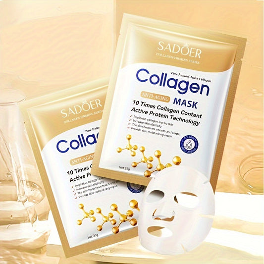 Facial care
Collagen Mask Firming Daily Face Mask, Hydrating And Moisturizing, Firming Facial Skin, Keep Skin Moist And Smooth, Mild And Non-irritating