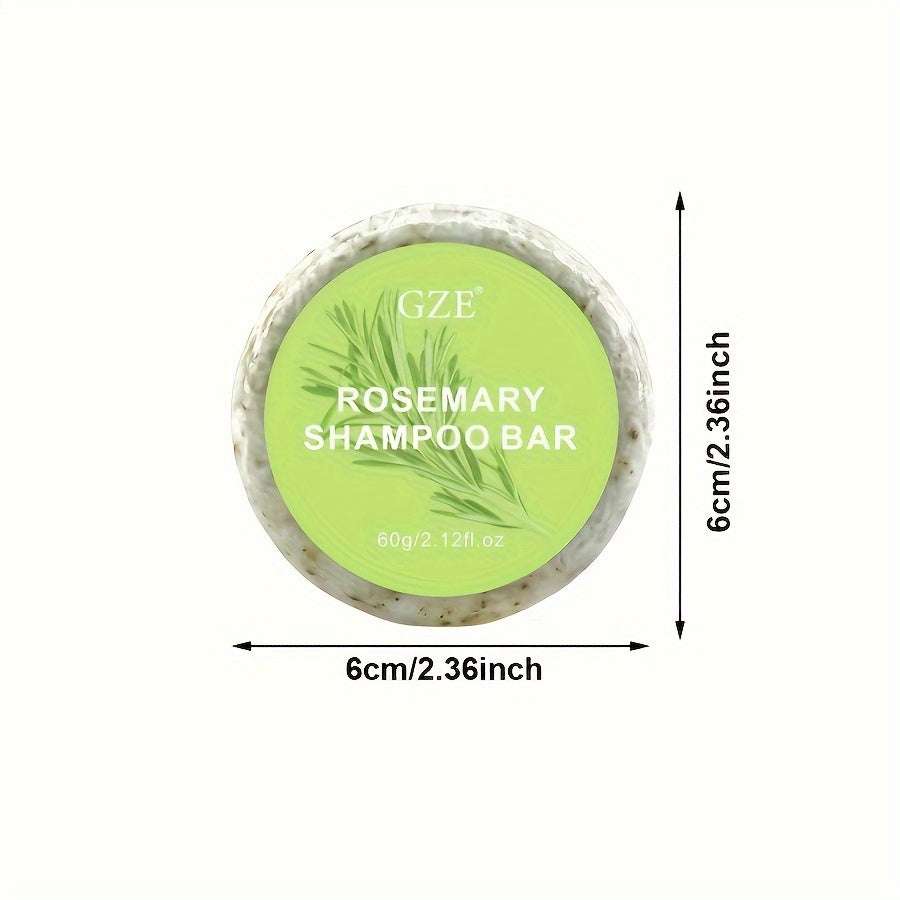 Hair Care
60g Rosemary Shampoo Bar, Deep Cleansing & Oil Control, Plant-Based Hair Care For Scalp Health