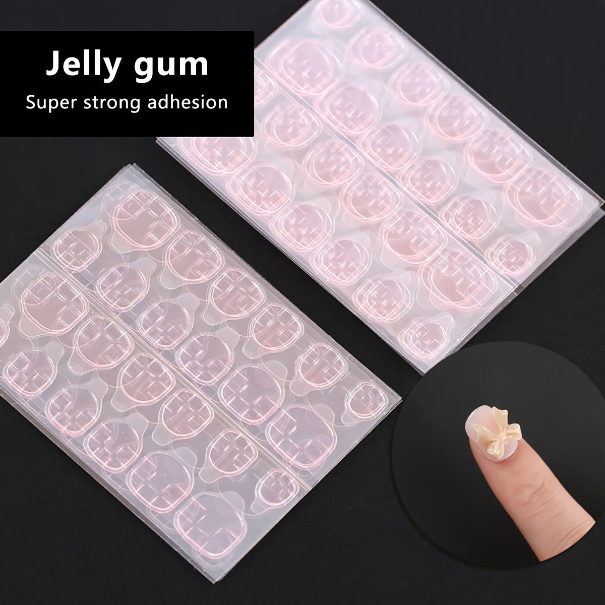 Nails
5/10/20/30 Sheets Nail Adhesive Tabs, Waterproof Nail Art Tools, Double-Side Nail Glue Sticker, For False Nails Press On Nails