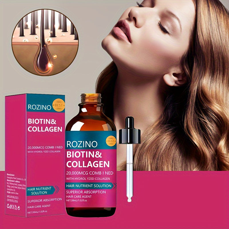 Hair Care
Biotin Collagen Hair Essential Oil, Nourishes Hair, Increases Hair Density, Makes Hair Thicker, Hair Care, Suitable for All Hair Types