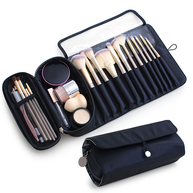 Makeup bags & Storage
Portable Makeup Brush Bag - Organize Your Cosmetics and Travel in Style (Black)