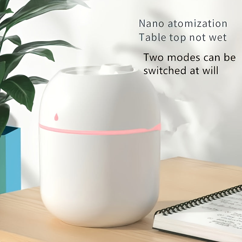 Beauty Tools
Desktop Humidifier, Portable Humidifier, With Colorful Atmosphere Lights, Creative Holiday Gifts - Perfect For Home, Office