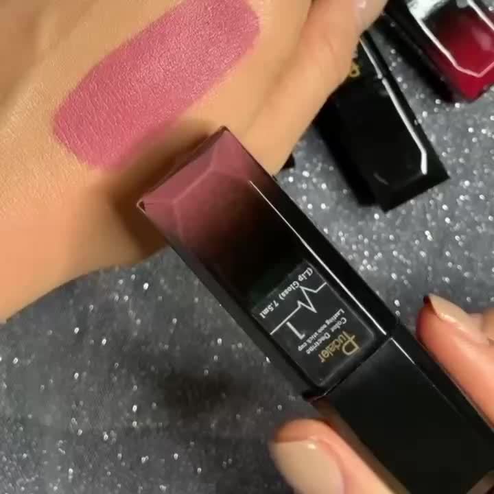 Makeup 17 colors Long-Lasting Matte Liquid Lipstick Lip Gloss with Velvet Finish and Waterproof Formula Valentine's Day Gifts