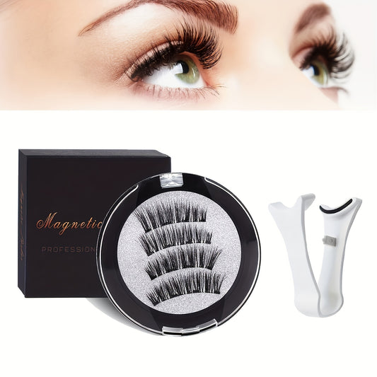 False Eyelashes
Fnaccss Magnetic False Eyelash Set | Hypoallergenic Pair of Reusable Lashes with Professional Eyelash Applicator | Premium Magnetic Lashes Gift Box for Party and Fashion Use