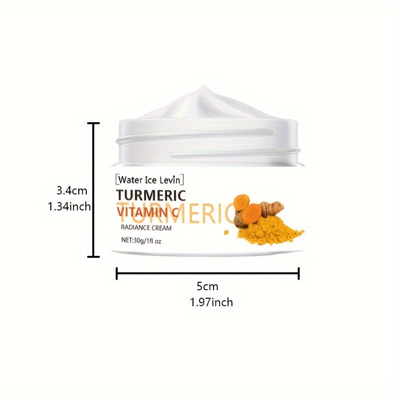 Personal Care
30g Turmeric Vitamin C Radiance Cream Repair Eye Cream To The Look Of Eye Bags And Black Circles, Eye, Moisturize And Moisturize Eye Cream .