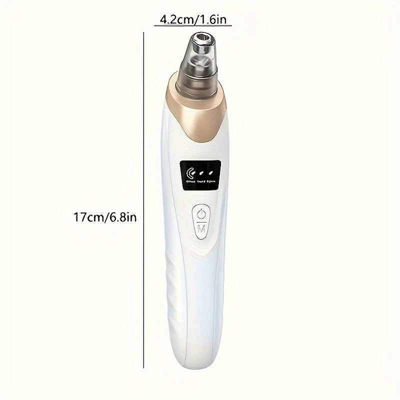 Beauty Tools
Blackhead Remover Pore Vacuum, Facial Pore Cleaner With 5 Probes, USB Rechargeable, Electric Acne Removal Tool, Facial Pore Cleaner, Gifts For Women, Mother's Day Gift