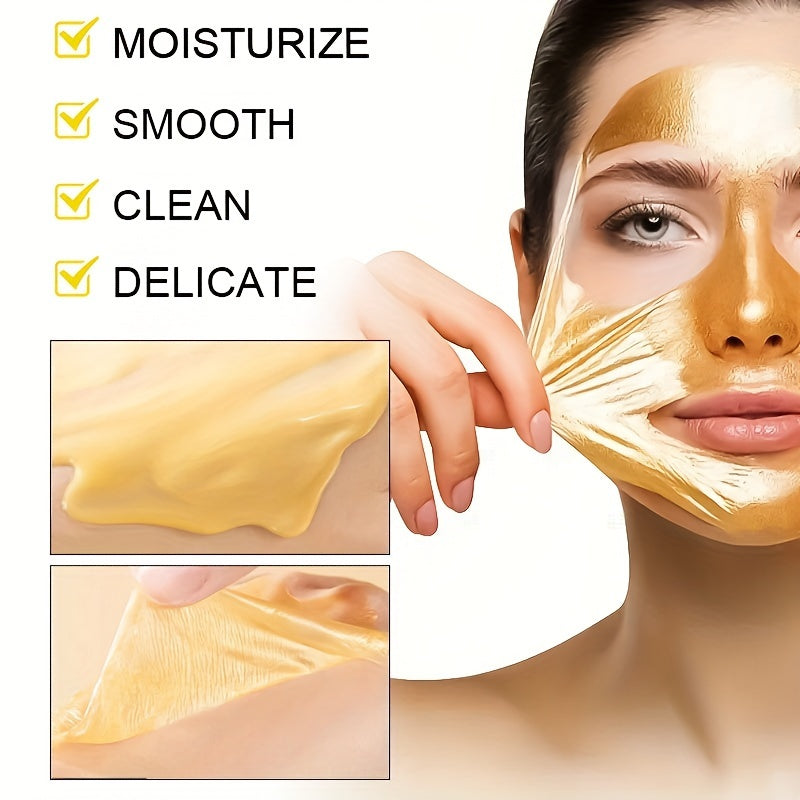 Facial care
100g 24k Golden Peel Off Mask With Hyaluronic Acid, Deep Clean Facial Skin, Unclog Pores, Delicate Smooth Skin, Clean Pores Dirt And Oil Control Mask