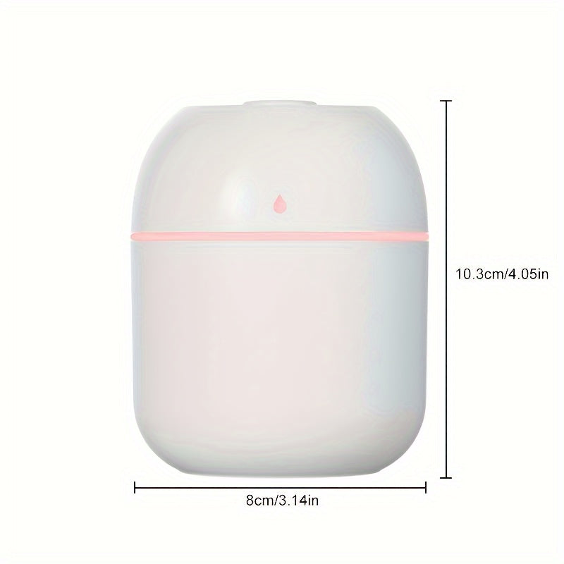 Beauty Tools
Desktop Humidifier, Portable Humidifier, With Colorful Atmosphere Lights, Creative Holiday Gifts - Perfect For Home, Office