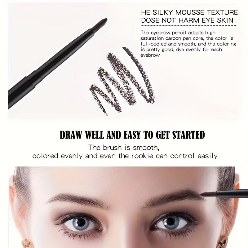 Makeup Long-lasting Waterproof Eyeliner Pencil With High Pigment For Women, Gentle On Eyes Skin, Makeup Tool